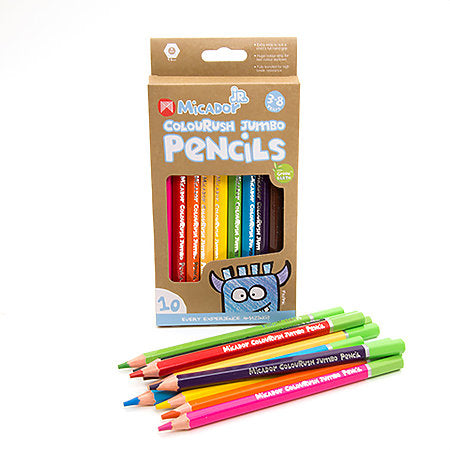ColouRush Jumbo Pencils Kids