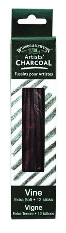 Artists' Vine Charcoal Pkg/12  | WINSOR A& NEWTON