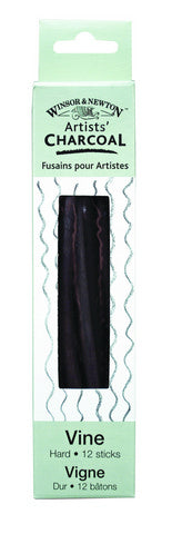 Artists' Vine Charcoal Pkg/12  | WINSOR A& NEWTON