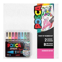 Paint-By-Number Set | POSCA
