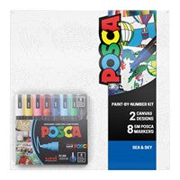 Paint-By-Number Set | POSCA