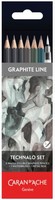 Caran d'Ache TECHNALO Water Soluble Graphite Pencil Tin Set