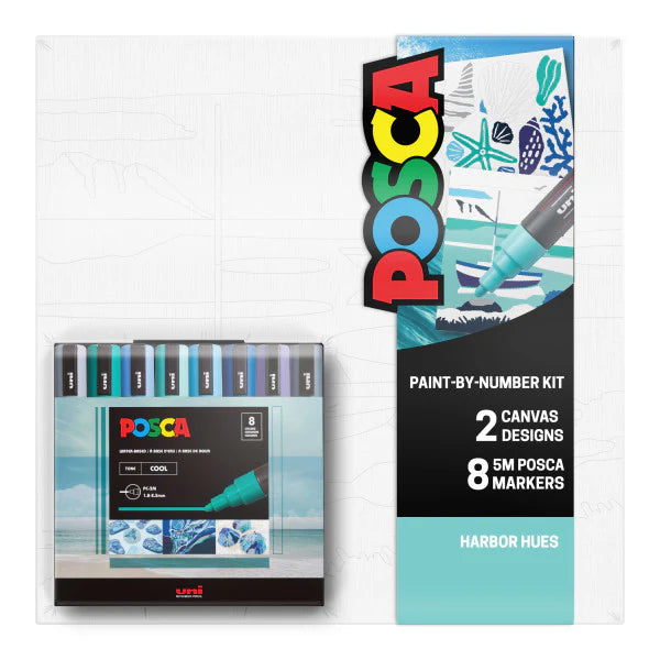 Paint-By-Number Set | POSCA