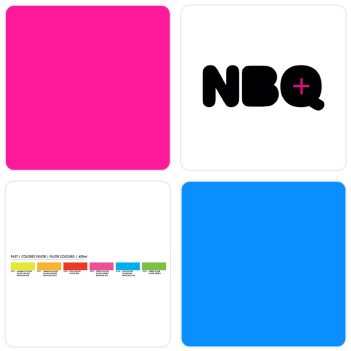 NBQ Pro Spray Paint Slow 400ml Fluorescent