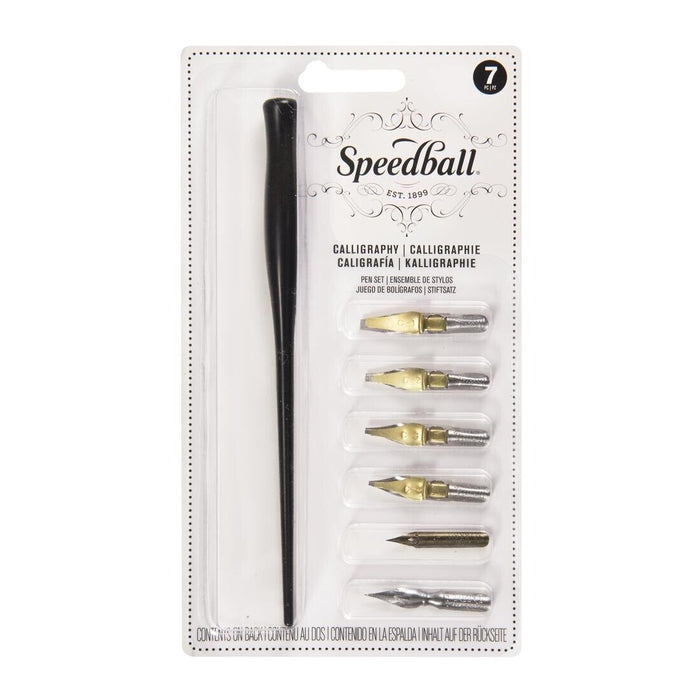 Calligraphy Speedball Pens SET/7