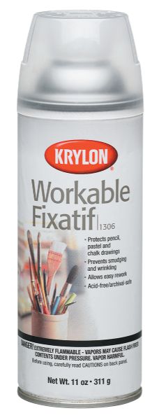 Workable Fixatif 11 Oz Krylon