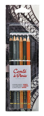 Sketching Crayons Conte A Paris 50106