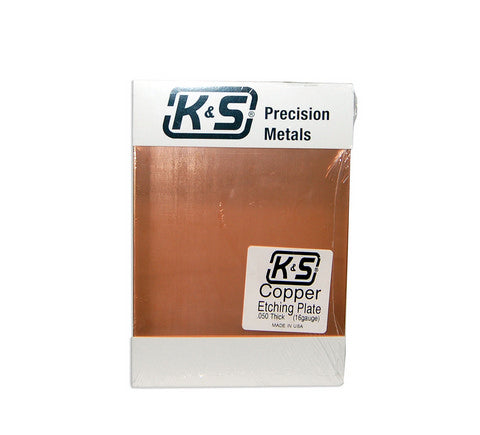 K&S Copper Metal Sheet/Etching Plates