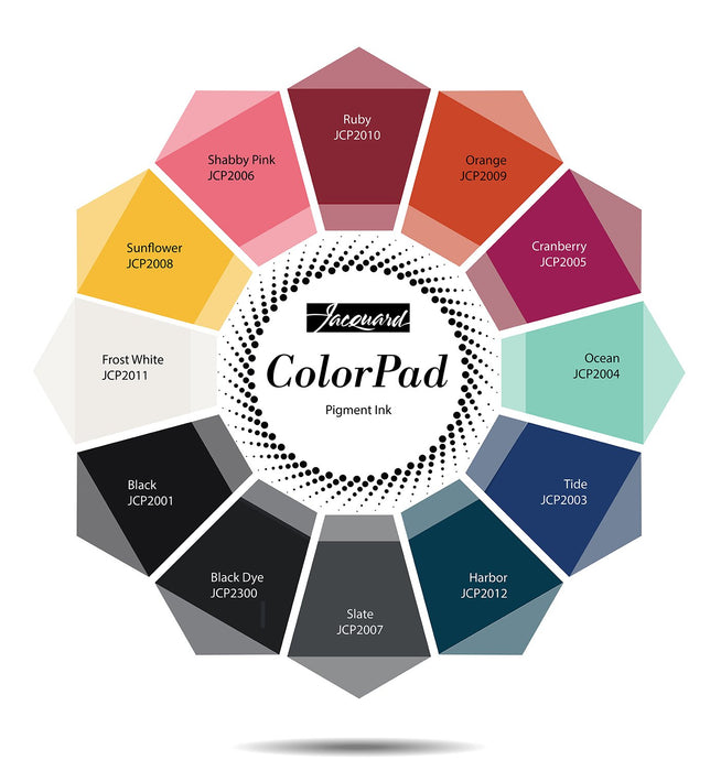 ColorPad Waterproof Dye Ink Pads