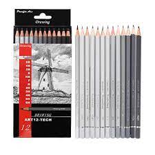 Artist Graphite Drawing Pencils Set Pacific Arc