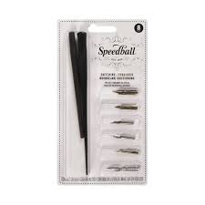 Sketching Speedball Dip Pens