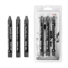 Pacific Arc Jumbo Water Soluble Graphite Sticks - 3 Pack