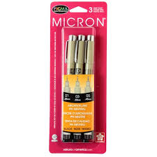 Micron Sakura Pens Set/3
