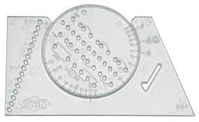 Lettering Guide & Ruler — Expresiones Perdidas
