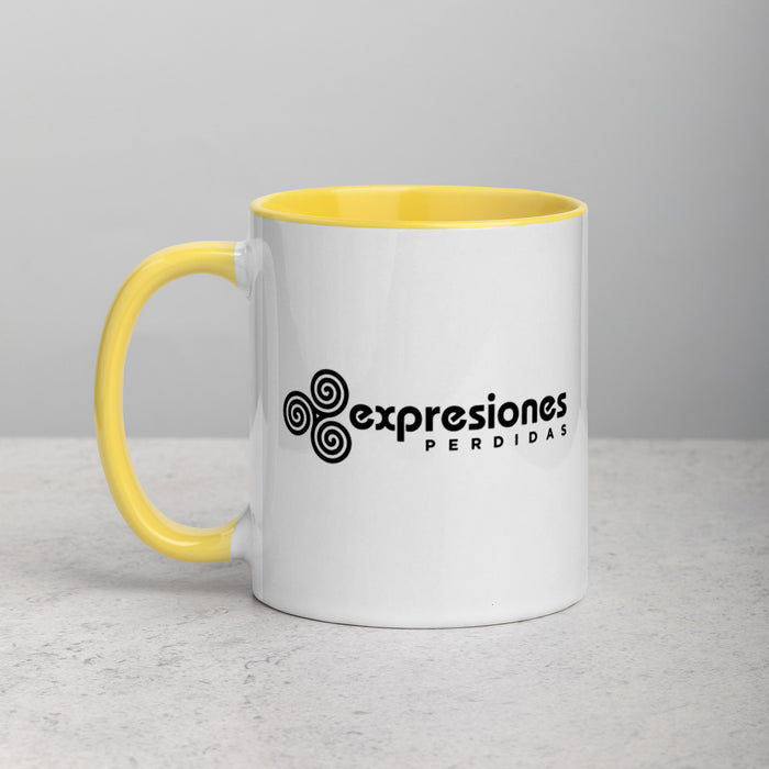 Expresiones Perdidas Mug with Color Inside